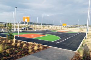 New Sports Facilities at Barry Curtis Park